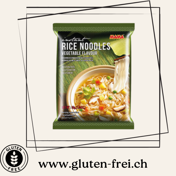 Rice Noodles instant vegetable flavor Contents